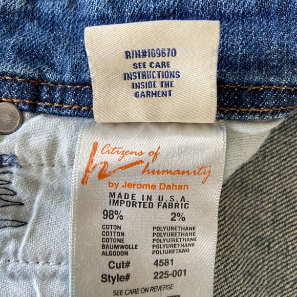 Citizens of Humanity~Anchor Stretch Wide Leg #225 - Picture 8 of 15